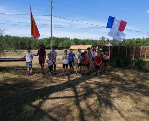 Camp d’été 2019 à la Gravette _ Pierrefitte-sur-Sauldre (41) à côté de Salbris avec nos ami-e-s du groupe de Caen-Colombelles (14)
