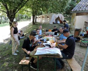 Pré-camp d’été 2022 avec nos amis de Pessac-Cestas (33) à St Cyrice dans l’Aveyron (12)